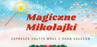 Plakat wydarzenia Magiczne Mikołajki w Łbiskach