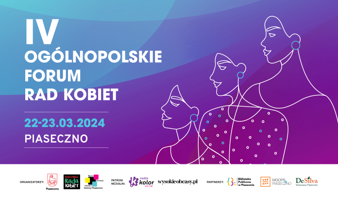 Baner Ogólnopolskie Forum Rad Kobiet Piaseczno 2024