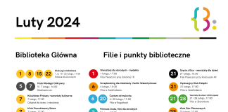 Luty 2024 w Bibliotece Publicznej w Piasecznie
