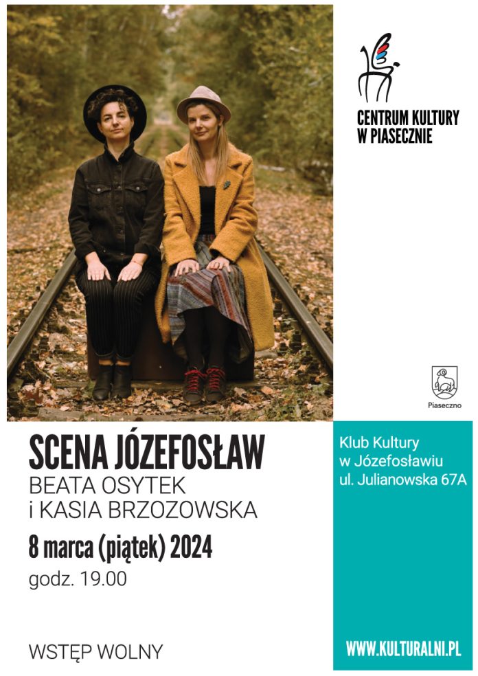 Plakat Beata Osytek i Kasia Brzozowska - Scena Józefosław