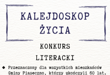 Plakat Kalejdoskop Życia - konkurs literacki dla seniorów