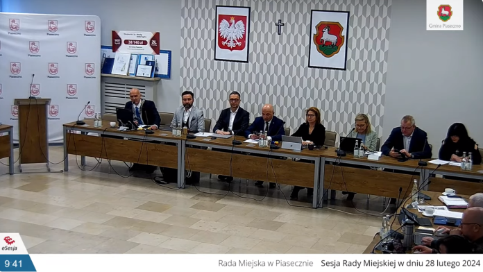 LXXXI sesja Rady Miejskiej w Piasecznie