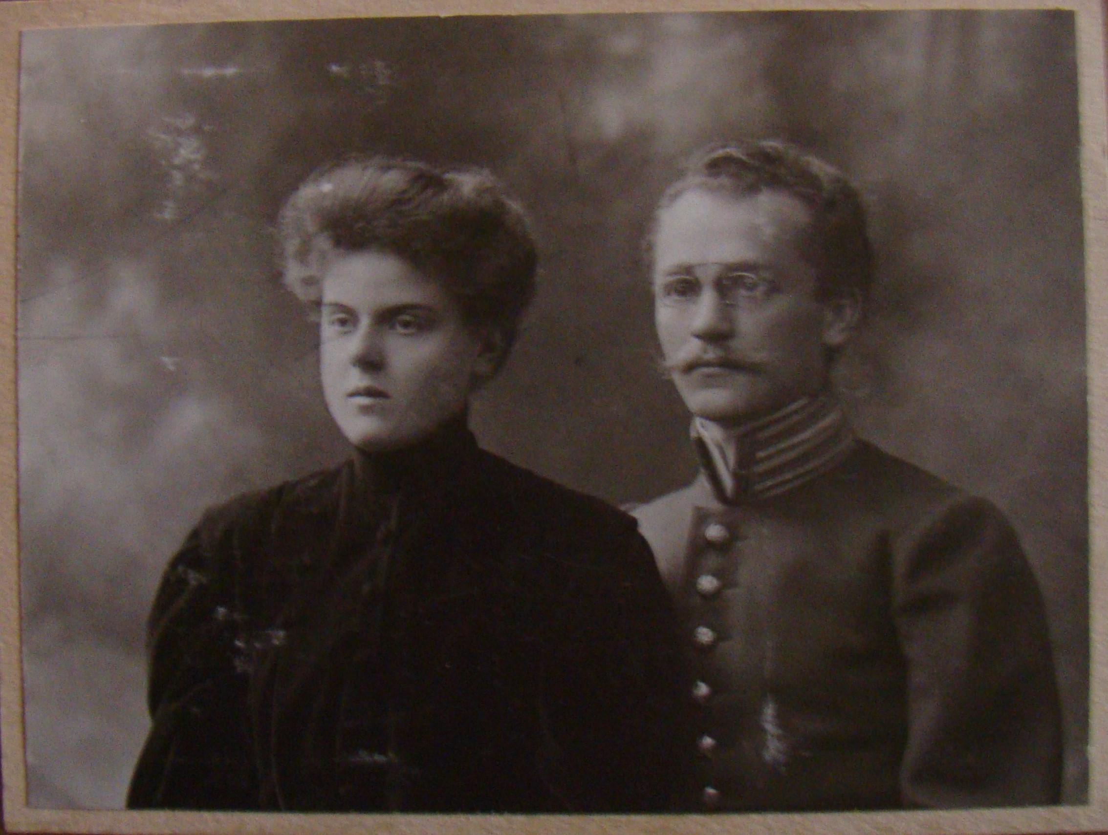 Wenanty Starost z żoną Jadwigą