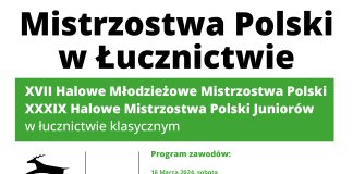 Mistrzostwa Polski w Łucznictwie - hala GOSiR, 16-17.03.2024 r.