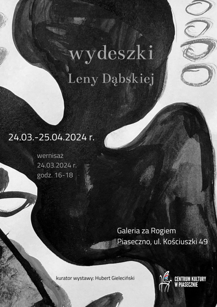 Wydeszki Leny Dąbskiej - wernisaż wystawy w Galerii za Rogiem w Piasecznie