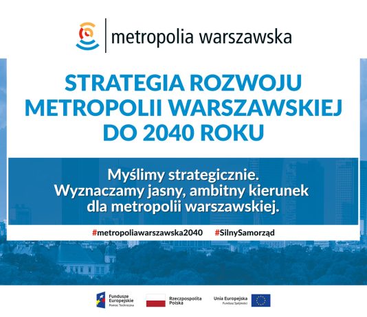 grafika: Strategia rozwoju metropolii warszawskiej do 2040