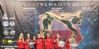 Występ zawodników Wiśniewski Kickboxing podczas Mistrzostw Polski w kickboxingu