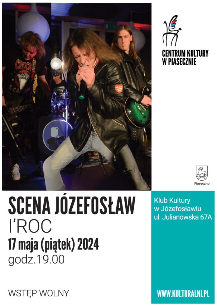 Plakat wydarzenia Koncert I'ROC w Józefosławiu