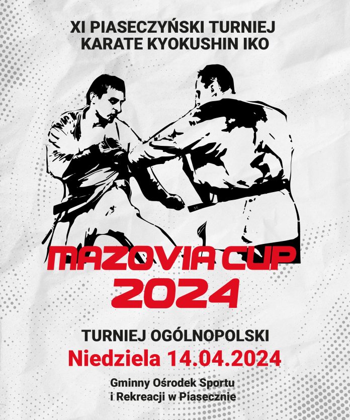 Mazovia CUP - Piaseczyński turniej Karate Kyokushin IKO, hala GOSiR 14.04.2024 r.
