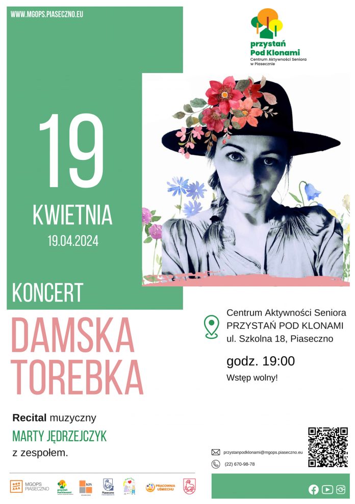 Plakat wydarzenia Recital Damska Torebka w Piasecznie