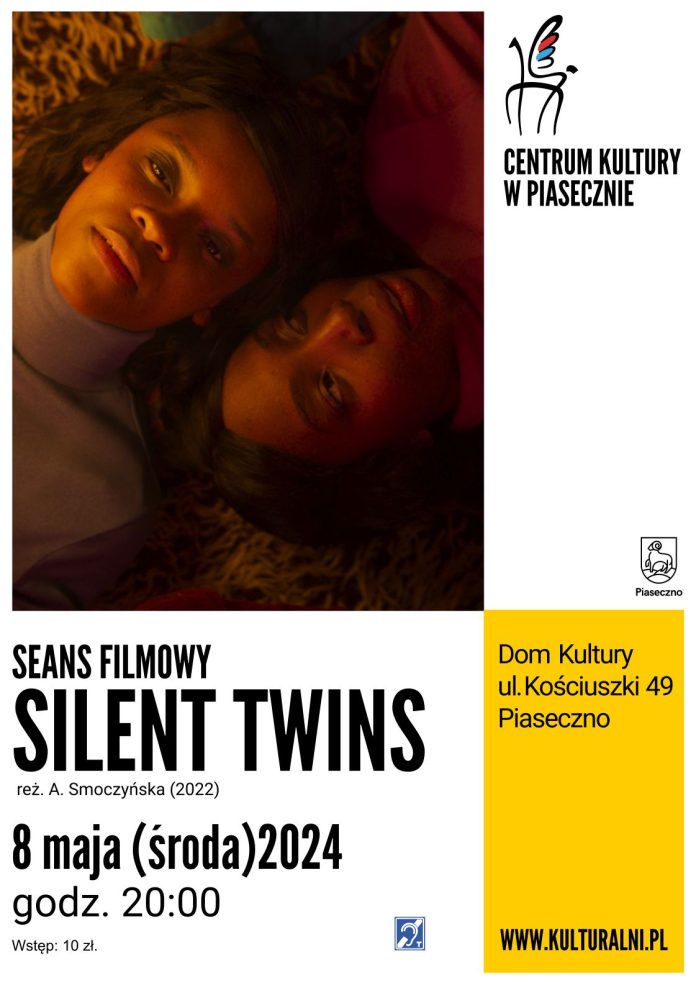 Plakat Silent Twins - seans filmowy w Piasecznie