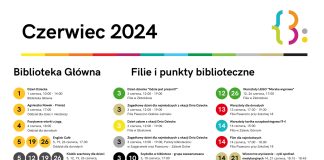 Czerwiec 2024 w Bibliotece Publicznej w Piasecznie