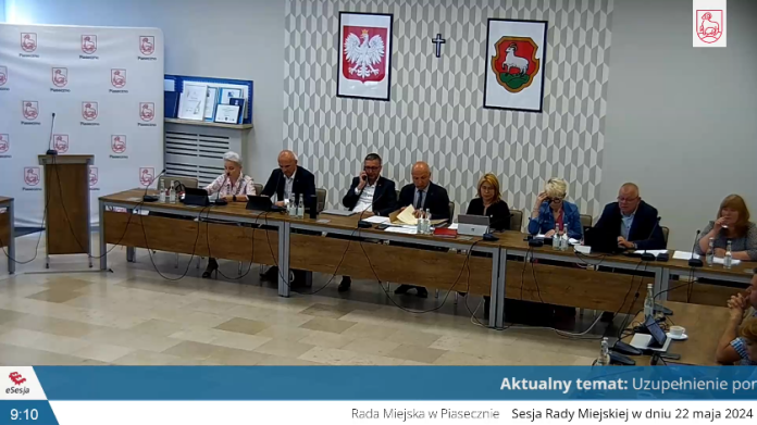 III sesja Rady Miejskiej w Piasecznie