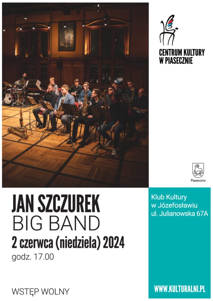 Plakat wydarzenia Jan Szczurek Big Band w Józefosławiu