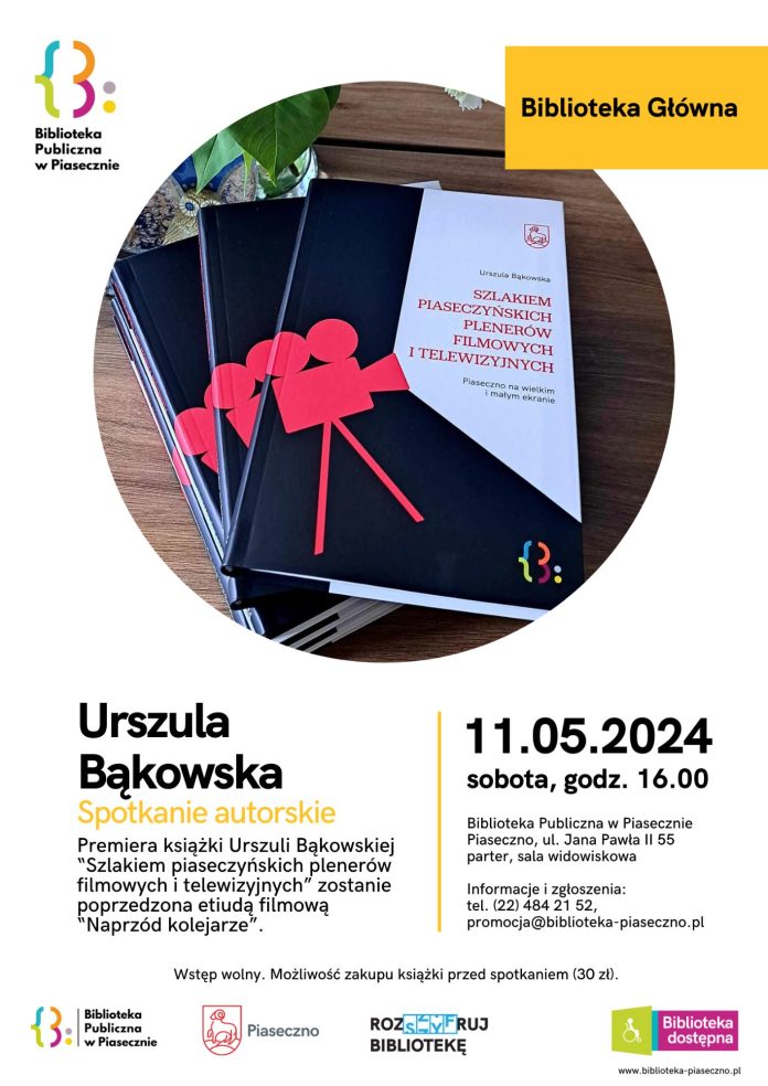 Urszula Bąkowska - spotkanie autorskie w Piasecznie