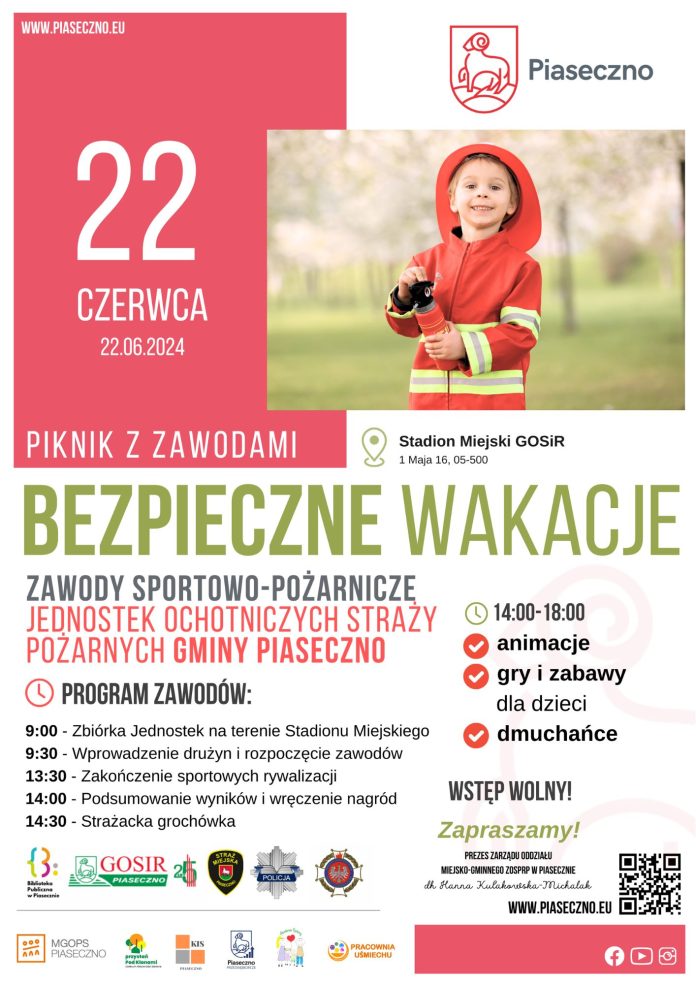 Bezpieczne Wakacje - piknik rodzinny w Piasecznie