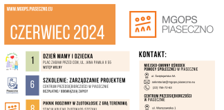 Czerwiec 2024 z MGOPS Piaseczno