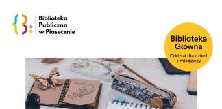 Plakat spotkania Klubu Ilustratora w Piasecznie