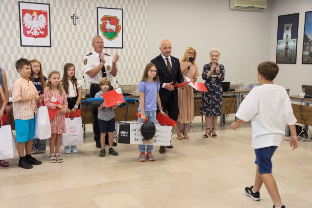 Laureaci konkursu Straży Miejskiej w Piasecznie