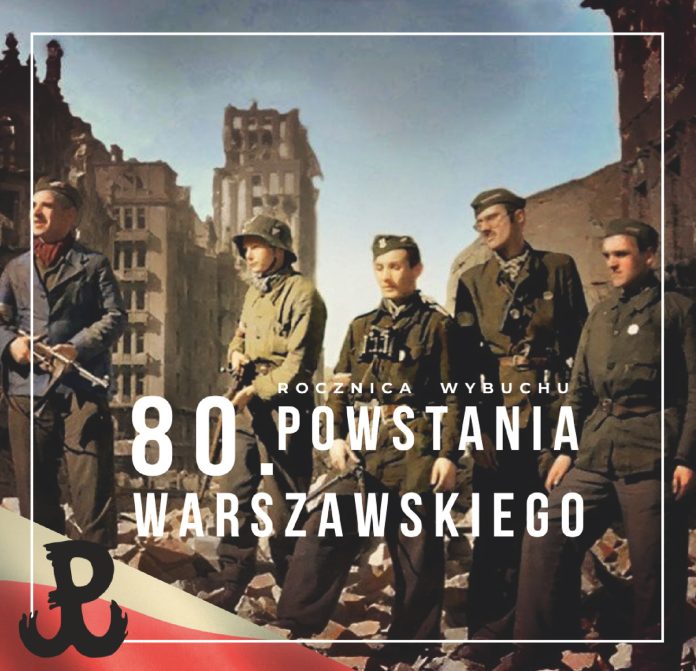 80. rocznica wybuchu Powstania Warszawskiego