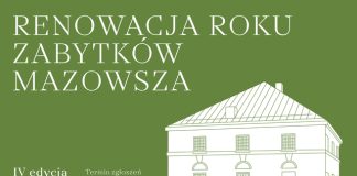 IV edycja konkursu Renowacja Roku Zabytków Mazowsza