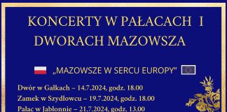 Koncert Polska Muzyka Filmowa i Poezja w Rezydencji Zalesie