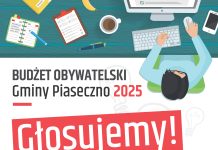 Plakat 2 września 2024 roku rusza głosowanie w Budżecie Obywatelskiemu Gminy Piaseczno