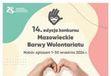 Mazowieckie Barwy Wolontariatu nabór od 1 do 30 września br.