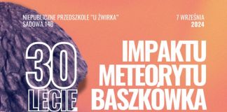 Meteorytu impreza plenerowa plakat