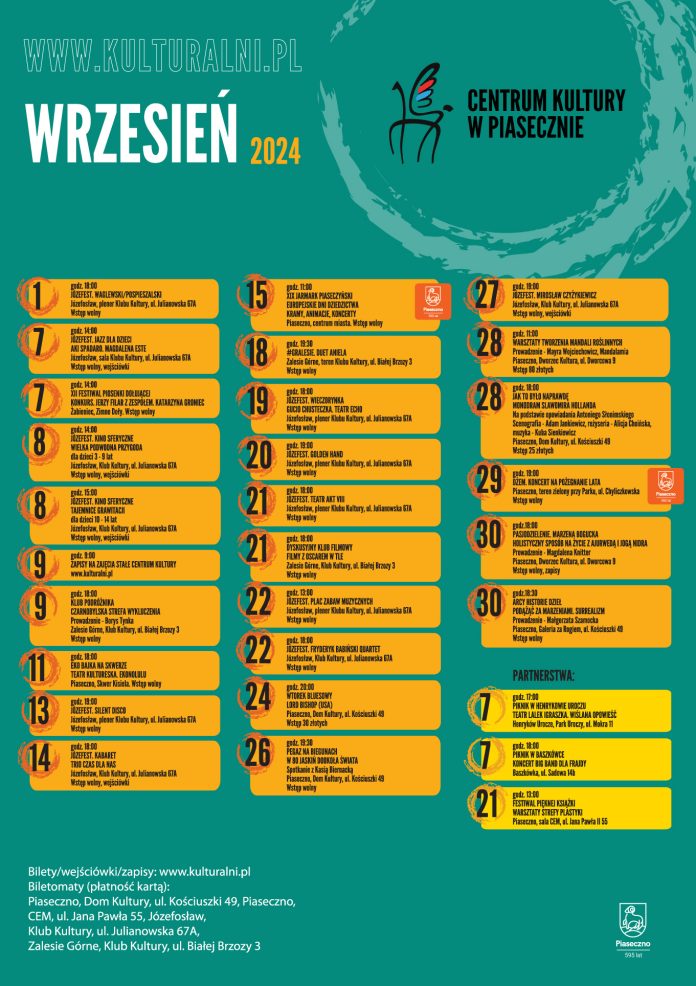 Kulturalny wrzesień 2024