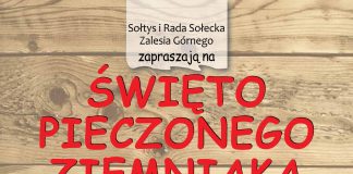 Plakat Święto Pieczonego Ziemniaka w Zalesiu Górnym 2024