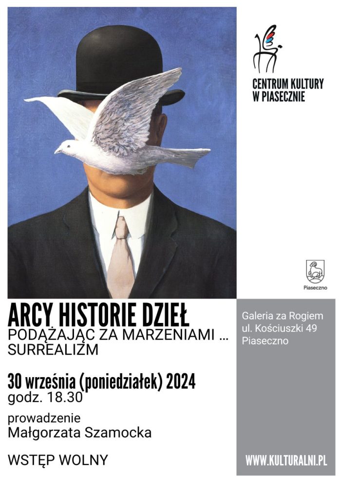 Podążając za marzeniami... surrealizm - wykład w Piasecznie