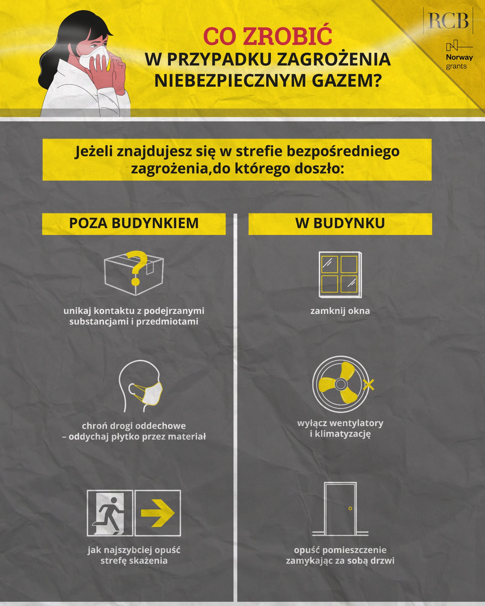 ulotka zagrożenie chemiczne