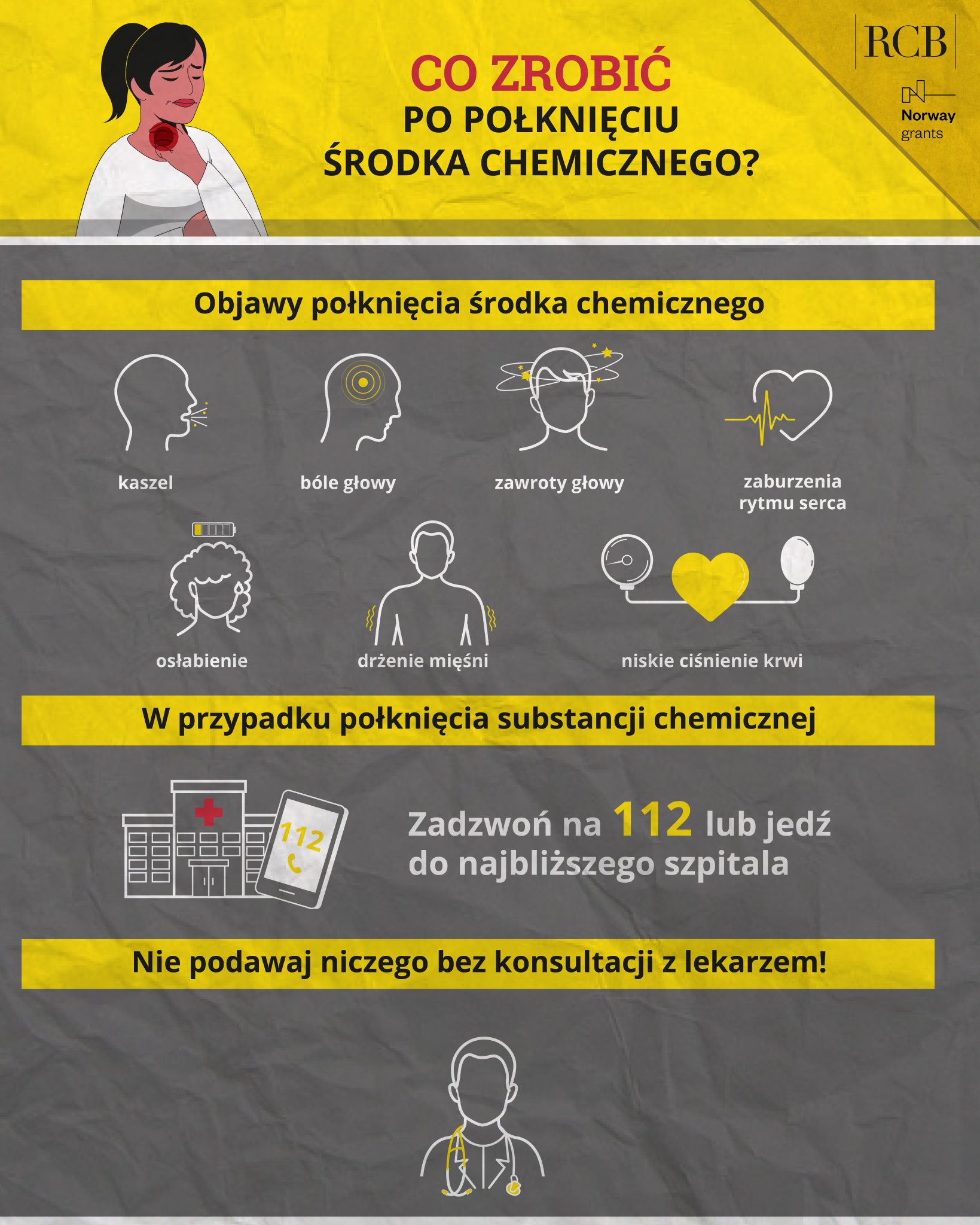 ulotka zagrożenie chemiczne