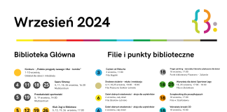 Wrzesień 2024 w Bibliotece Publicznej w Piasecznie