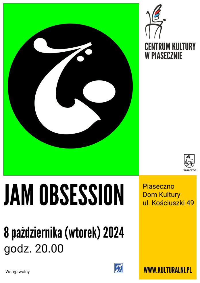 PLAKAT JAM OBSESSION PIASECZNO