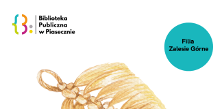Plakat promujący warsztaty Kolczyki z makramy - warsztaty dla dzieci