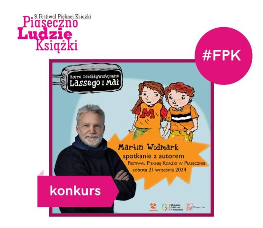 Plakat promujący konkurs "Polskie przygody Lassego i Mai - komiks"