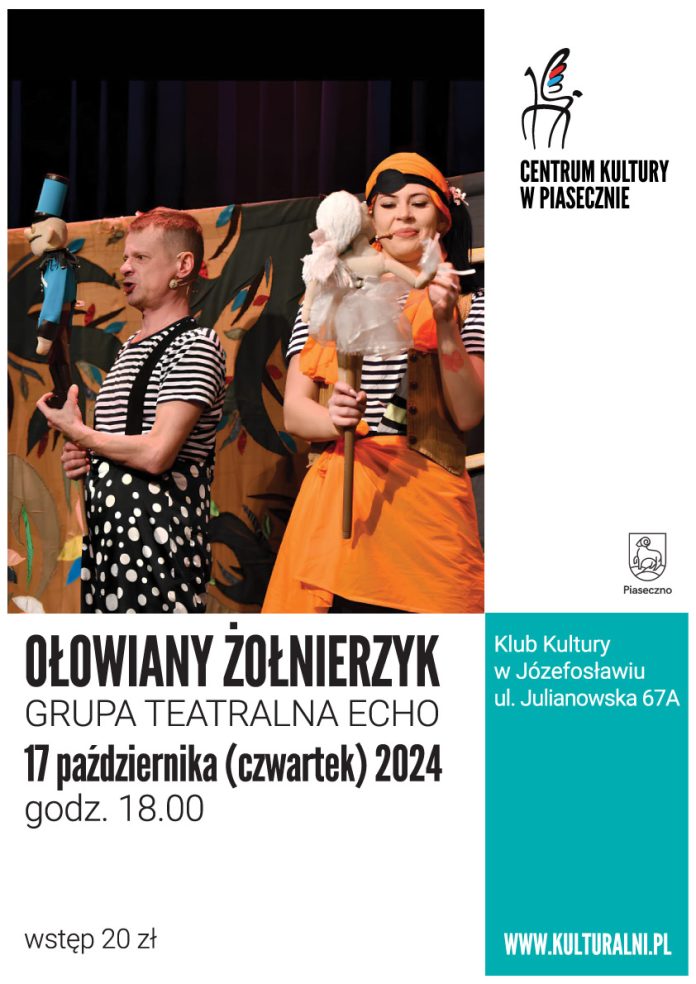 Plakat Ołowiany Żołnierzyk w Józefosławiu