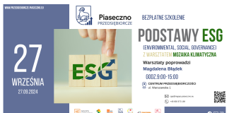 Podstawy ESG (Envirommental, Social, Governance) bezpłatne szkolenie