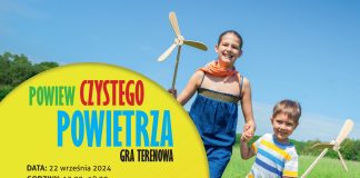 Powiew czystego powietrza - miejska gra terenowa