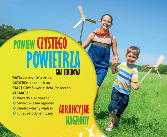 Powiew czystego powietrza - miejska gra terenowa