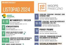 Listopad 2024 z MGOPS Piaseczno