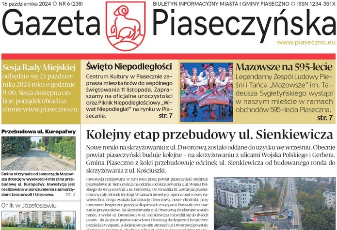 Gazeta Piaseczyńska nr 6/2024