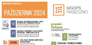 Październik 2024 z MGOPS Piaseczno