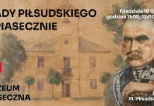 plakat Śladami Piłsudskiego