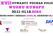 XXVII Otwarty Puchar Polski WUSHU KUNGU - GOSiR, 30.11-01.12.2024 r.