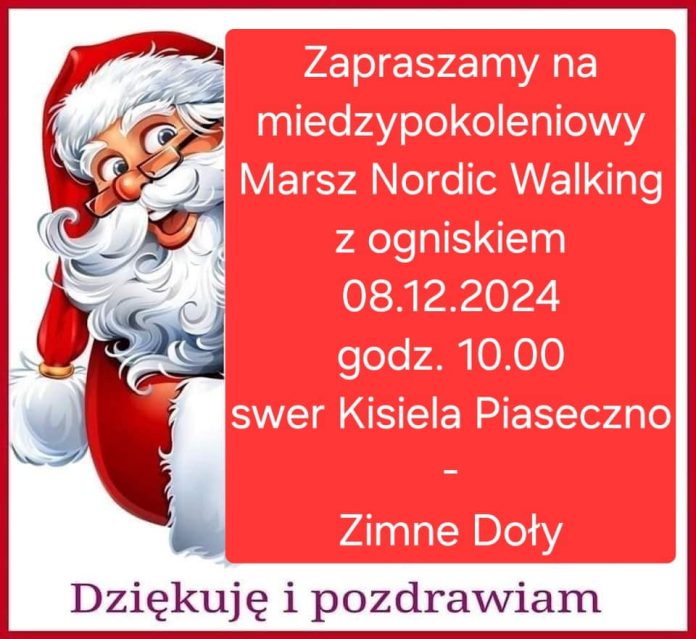 grafika Międzypokoleniowy Marsz Nordic Walking