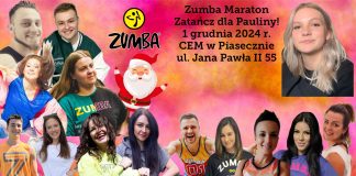 Mikołajkowy Charytatywny Maraton Zumba dla Pauliny Kowalskiej