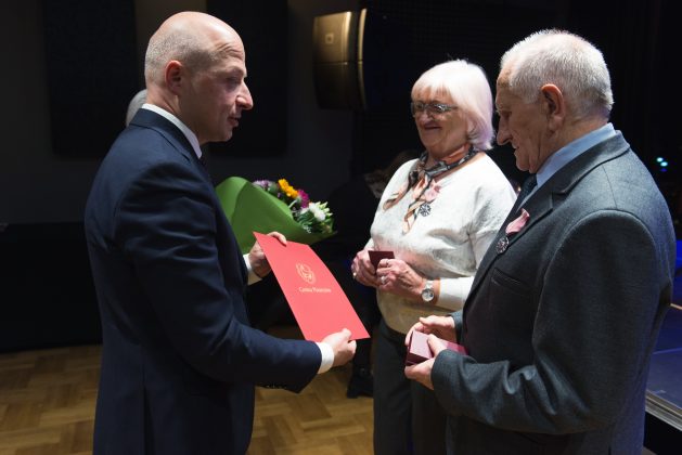 Odznaczeni jubilaci 50-lecie pożycia małżeńskiego